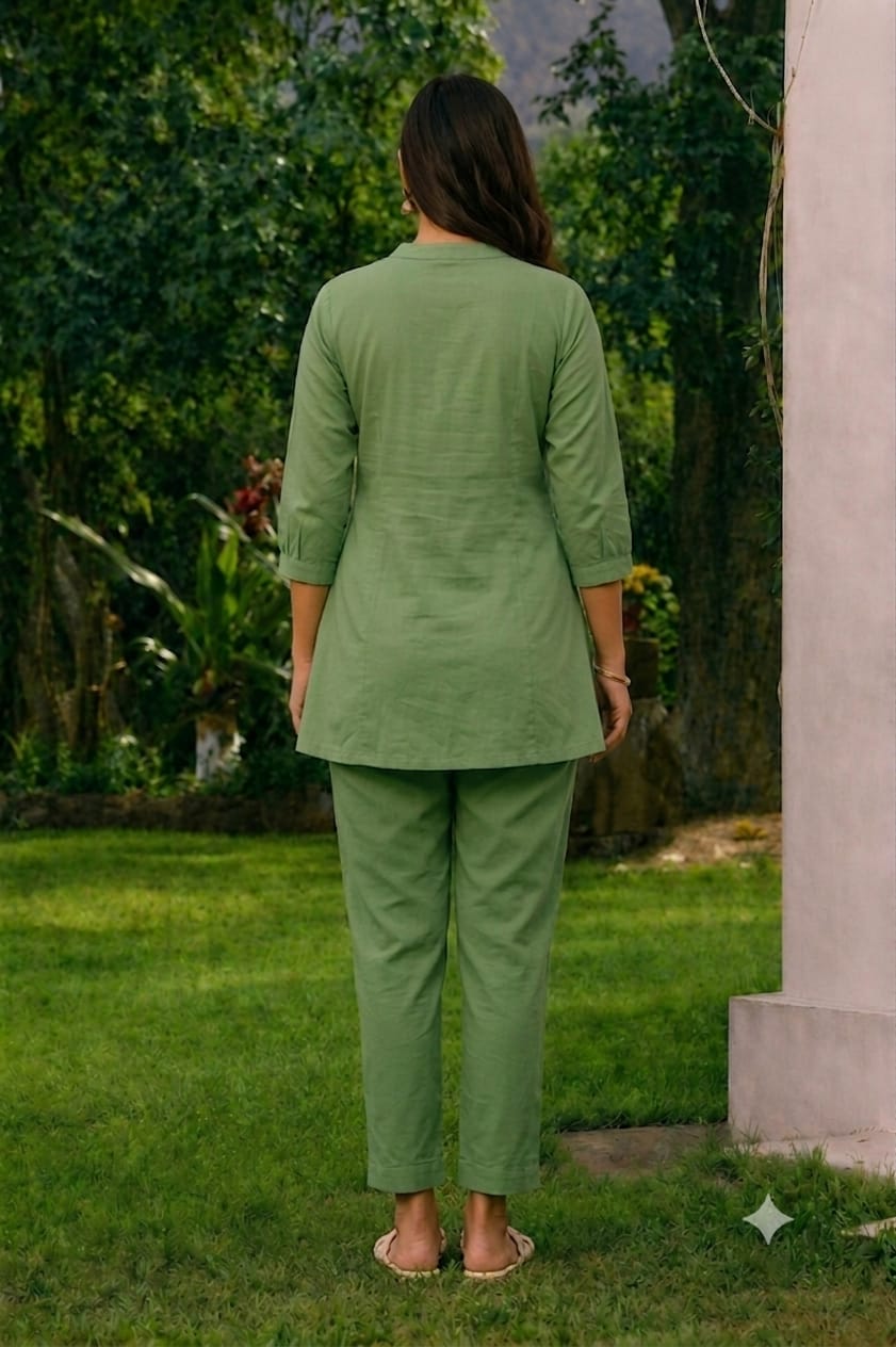 206-Short kurti pant