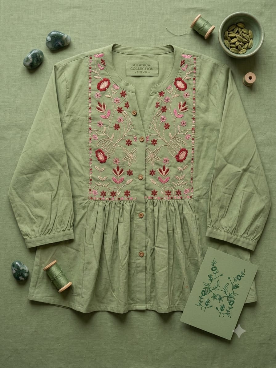 206-Short kurti pant